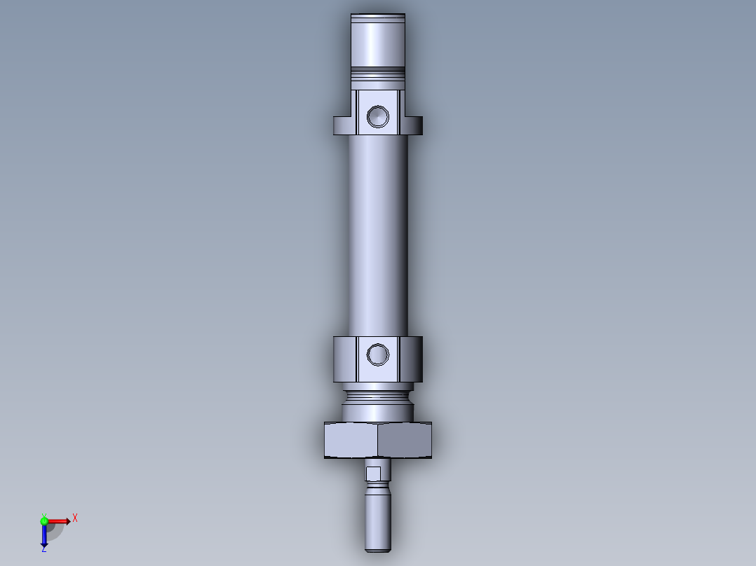 费斯托气缸1908255_DSNU-12-15-P-A俯视图