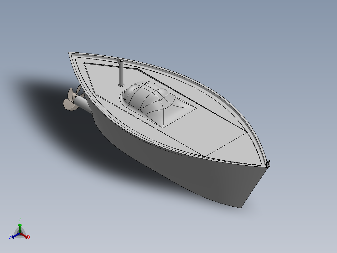 造船正等轴测图