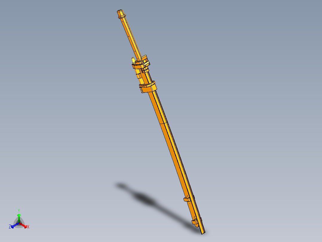 明日方舟红刀芦苇刀正等轴测图