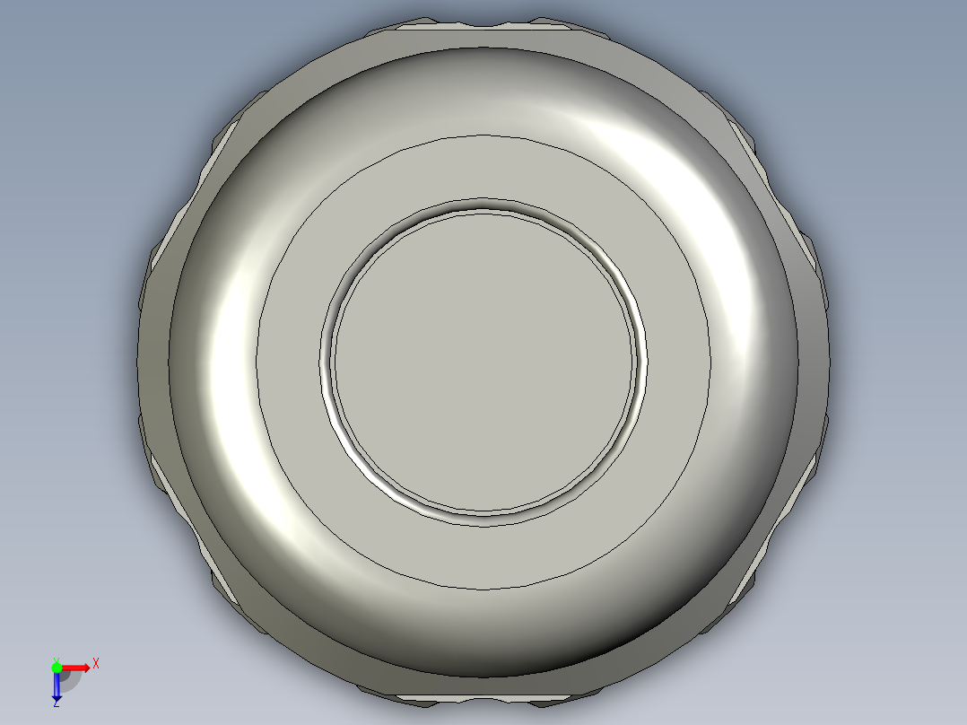 03-02-00-M12-D公端直现场可接线接头金属外壳俯视图