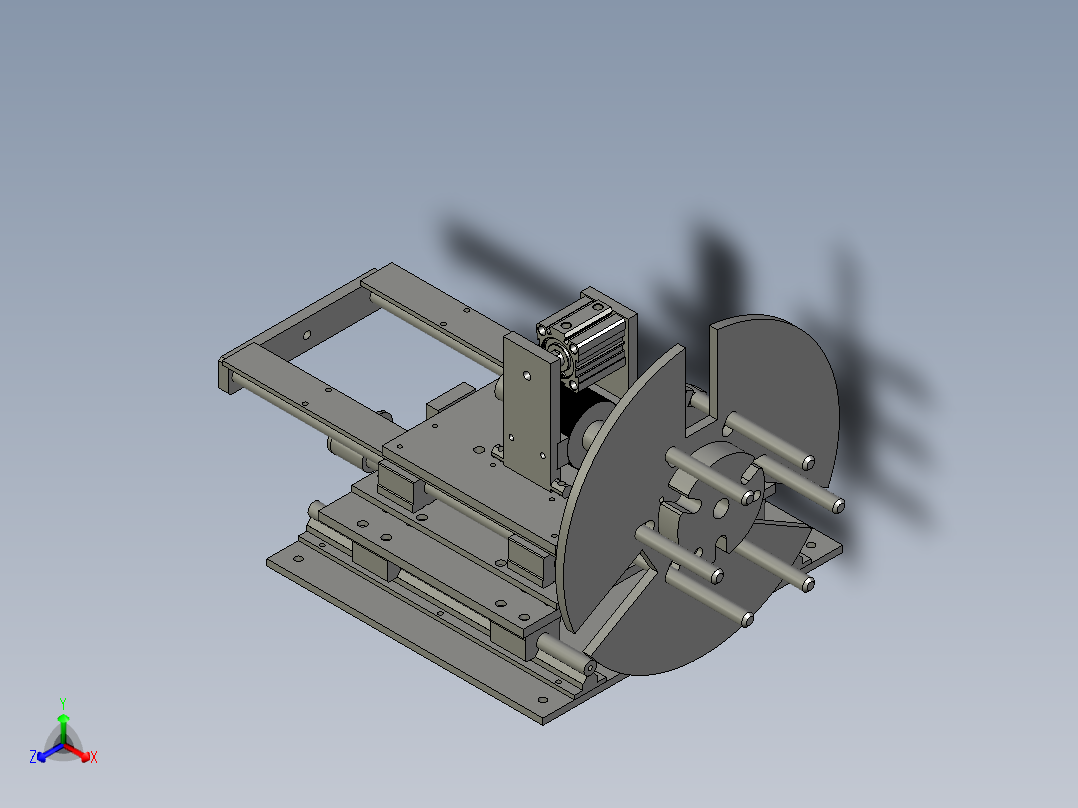 缠绕-主盘-3-1正等轴测图