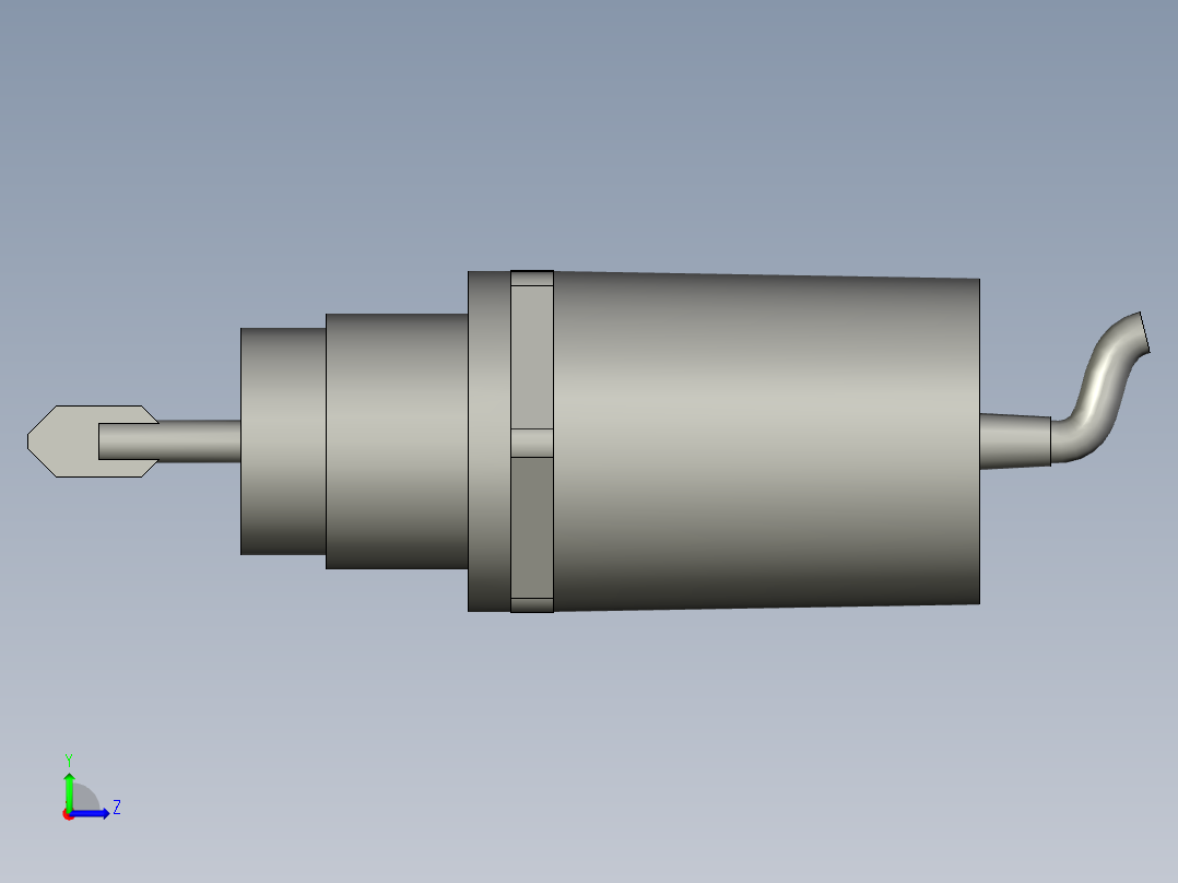 A3双氧水系统-LT-液位传感器左视图
