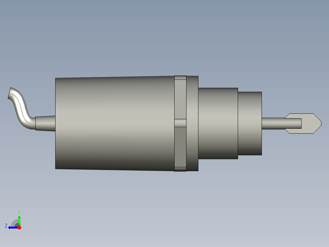 A3双氧水系统-LT-液位传感器右视图