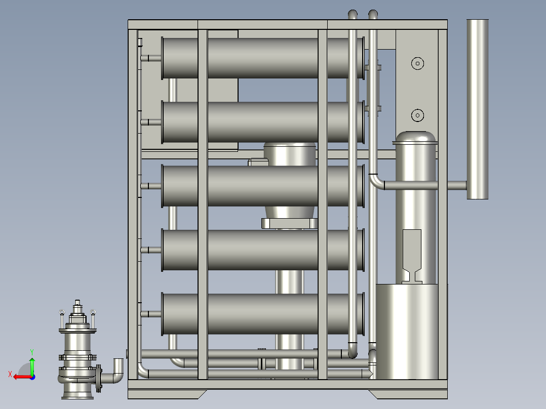 车载5T-膜壳横放后视图