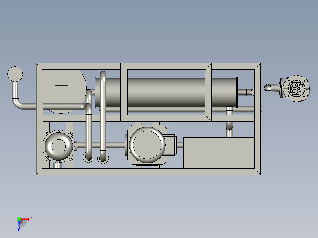车载5T-膜壳横放俯视图
