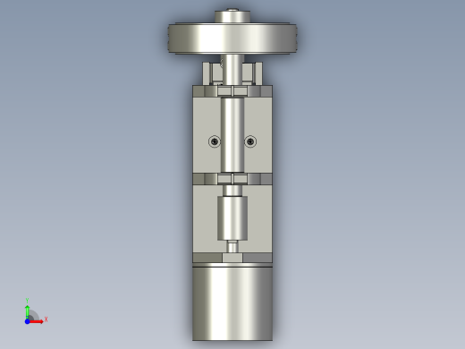 2018SOLIDWORKS0201Z编码器固定模组前视缩略图