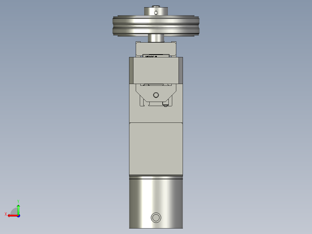 2018SOLIDWORKS0201Z编码器固定模组后视图