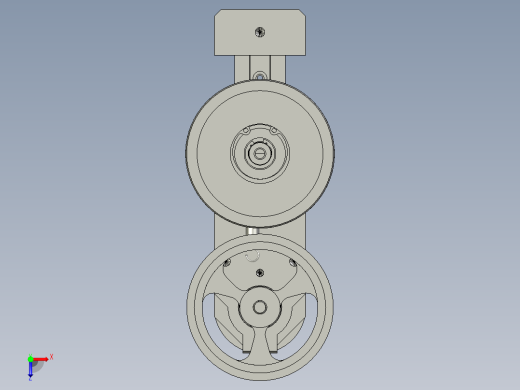 2018SOLIDWORKS0201Z编码器固定模组俯视缩略图