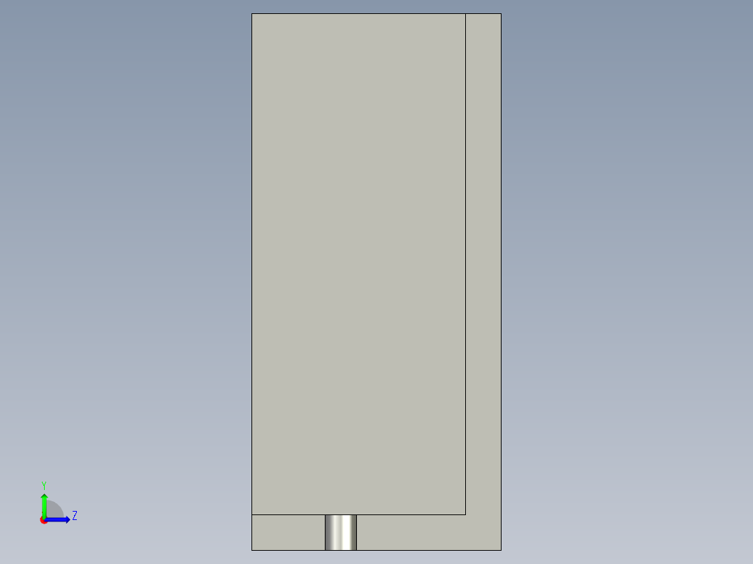 电控柜-101H000196步进电机驱动ASD880R左视图