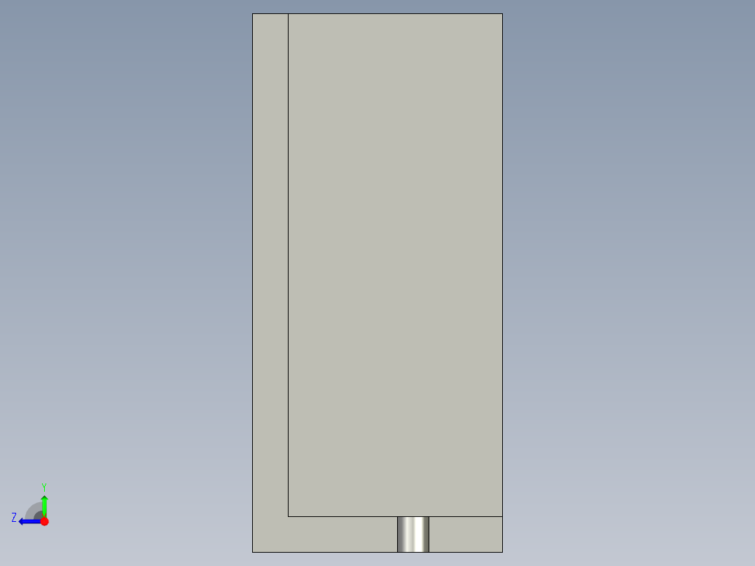 电控柜-101H000196步进电机驱动ASD880R右视图