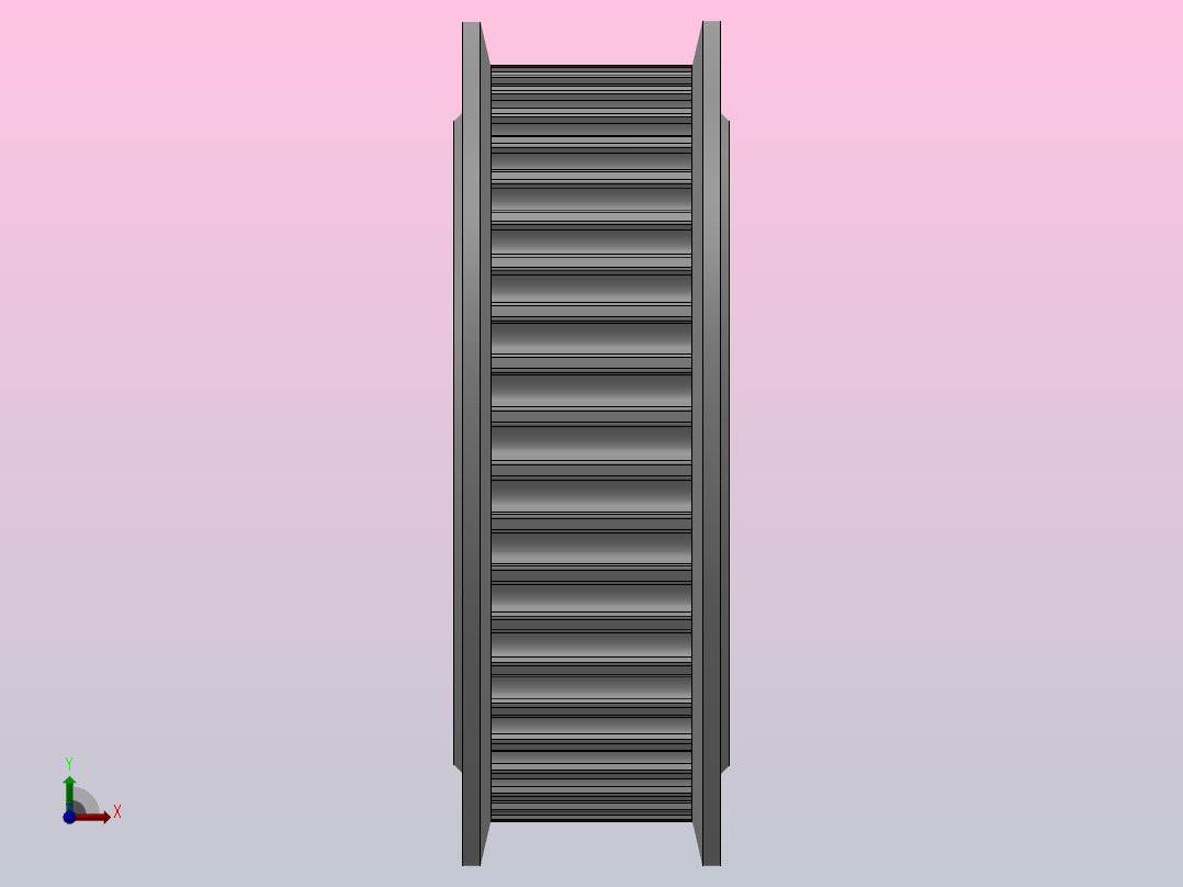 标准型半圆弧形齿同步带轮H3M型_SH3MHC-44-10-dc10-A前视图