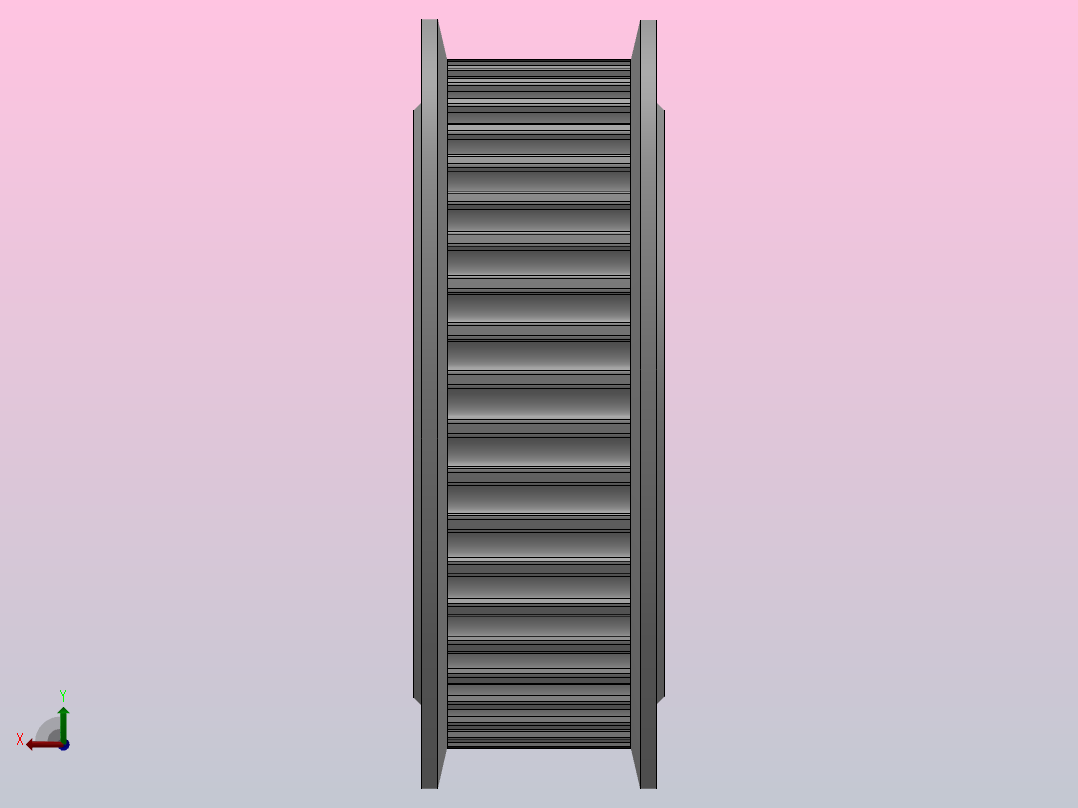 标准型半圆弧形齿同步带轮H3M型_SH3MHC-44-10-dc10-A后视图