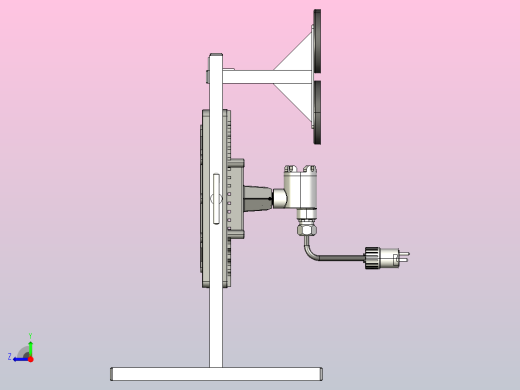 防爆LED灯-磁性底座-铝底座- C1D1 150瓦LED灯(1)右视缩略图