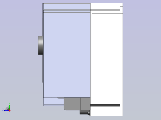 逆变器FR-E740-0.4kw右视缩略图