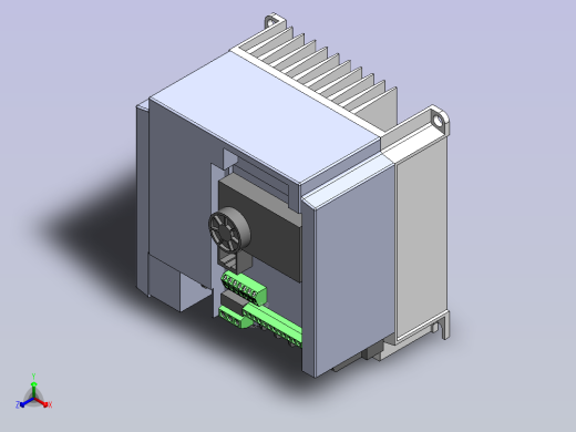 逆变器FR-E740-0.4kw正等轴测缩略图
