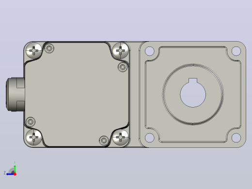 Z6BLD200W配6GUL型齿轮箱整机右视缩略图