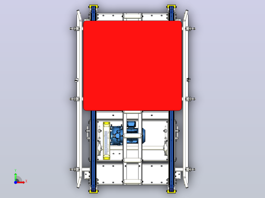 链条的链条传送带（宽度1200mm x1500kg）前视缩略图