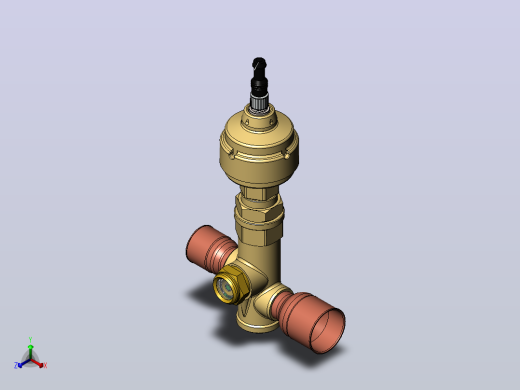 ETS50电动膨胀阀Danfoss (2)正等轴测缩略图