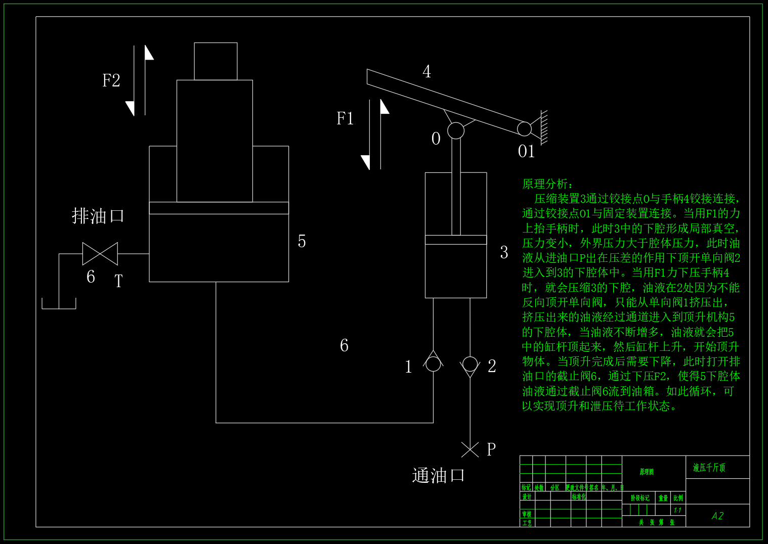重载液压千斤顶(SW+CAD)