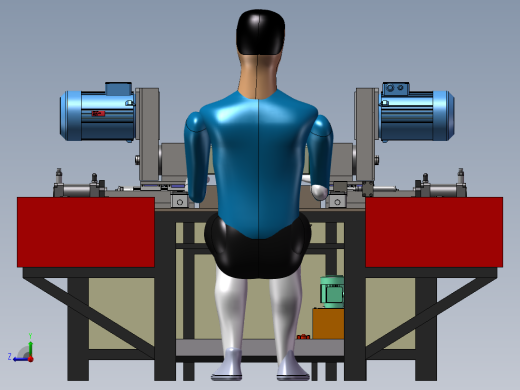 多轴钻孔机3D图纸H677 F754右视缩略图