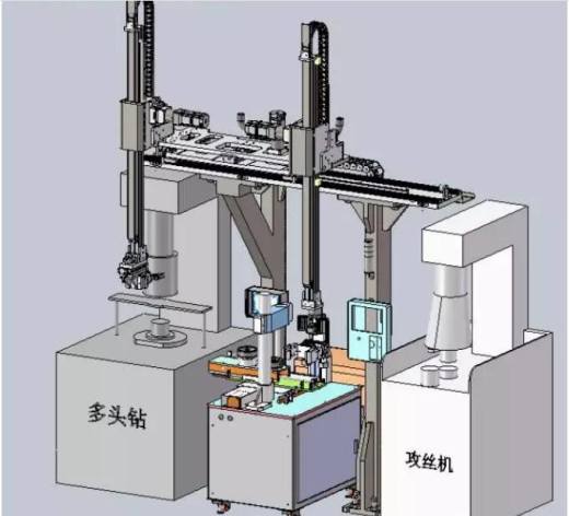 直角坐标机器人桁架机械手大型龙门架码垛机器人自动化包装码垛机缩略图