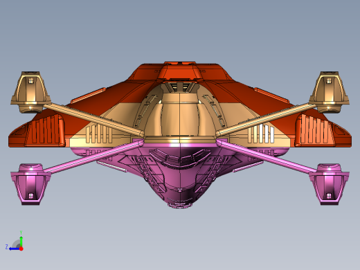 星际巡洋舰护盾右视缩略图