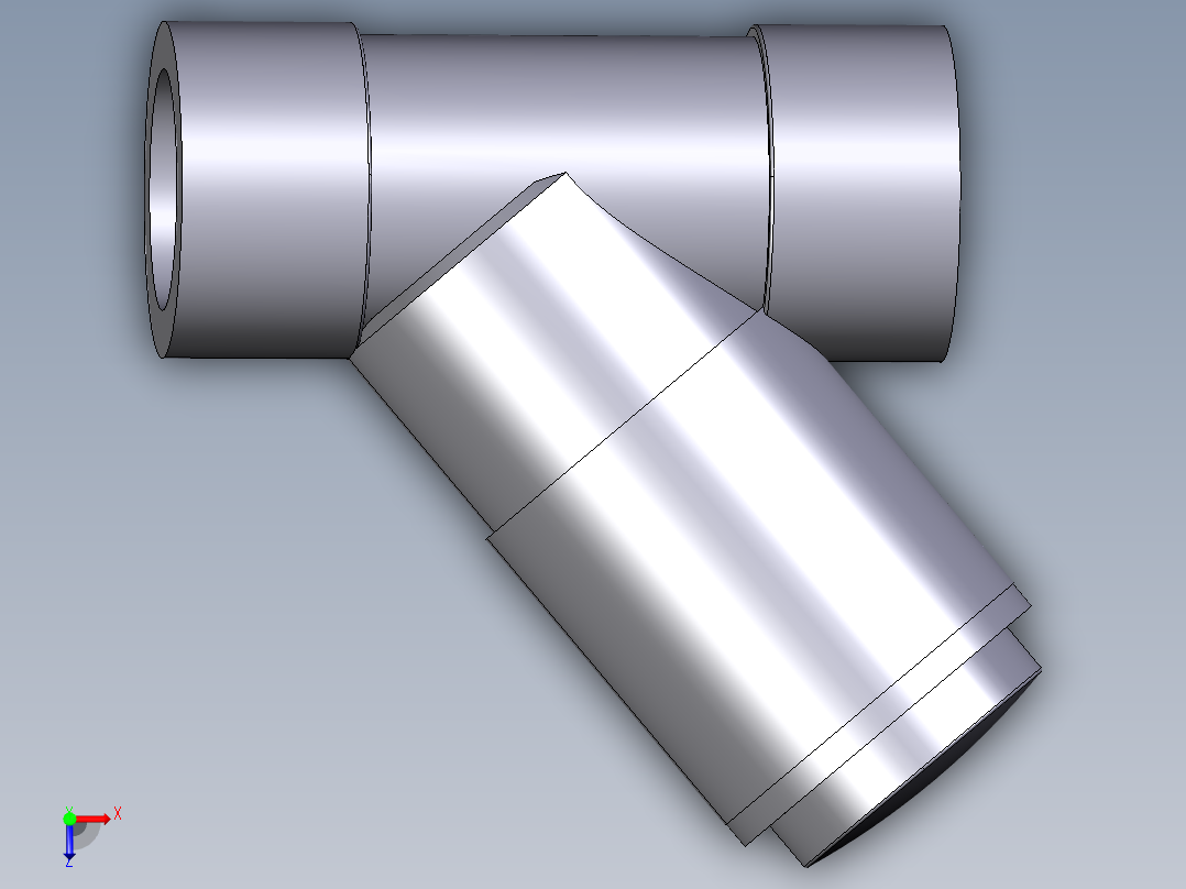 2VRIV 具有溶剂焊接用的女性末端的止回阀，公制系列俯视图