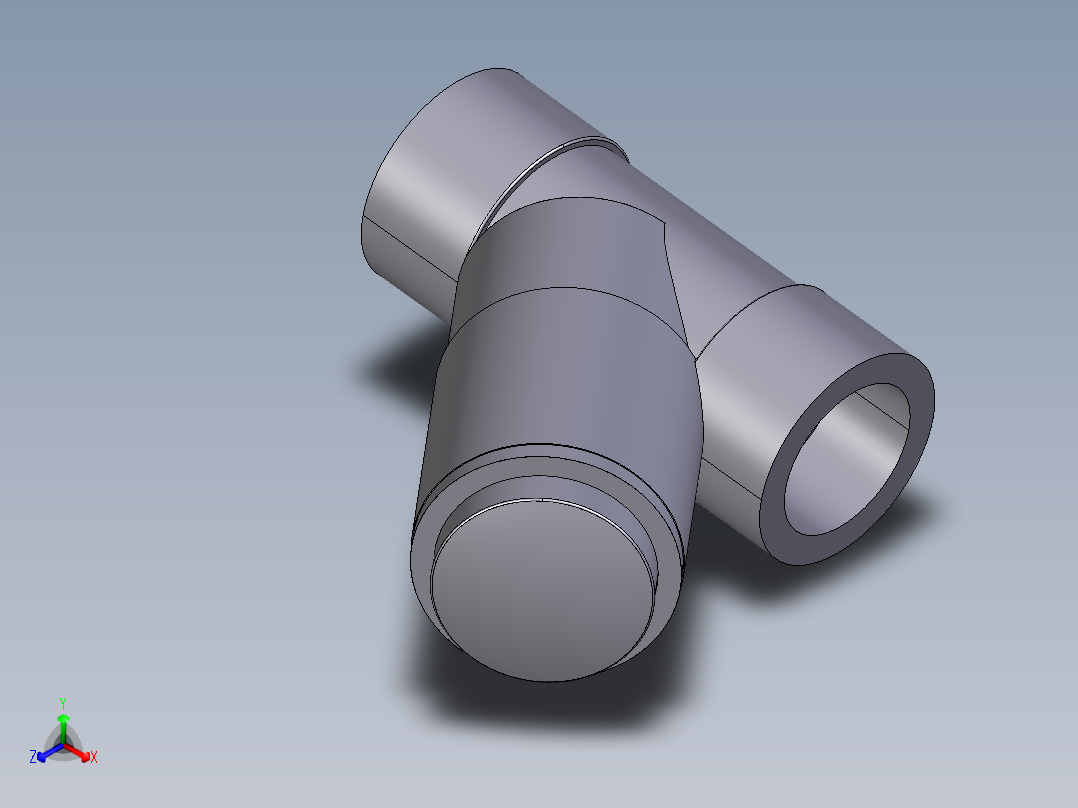 2VRIV 具有溶剂焊接用的女性末端的止回阀，公制系列正等轴测图