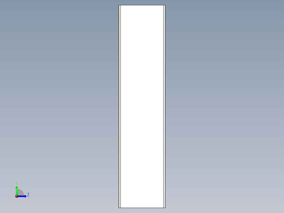 表面贴装电阻左视图