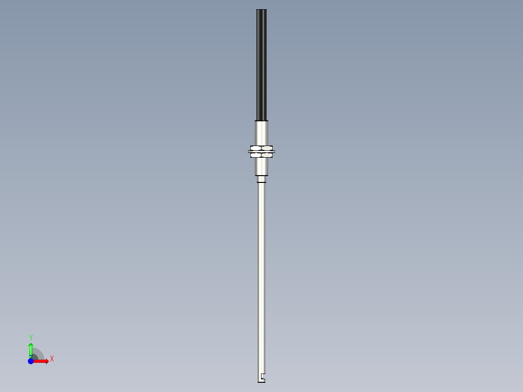 侧视光纤_漫反射型FR-F612-L前视图