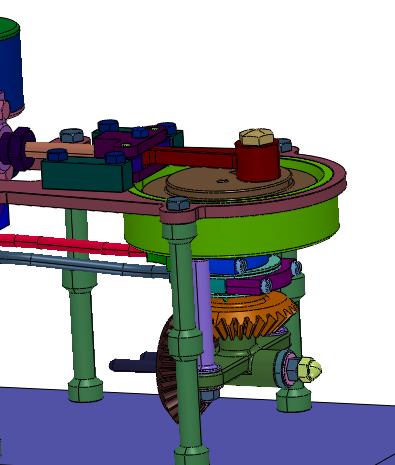 单缸卧式蒸汽机模型