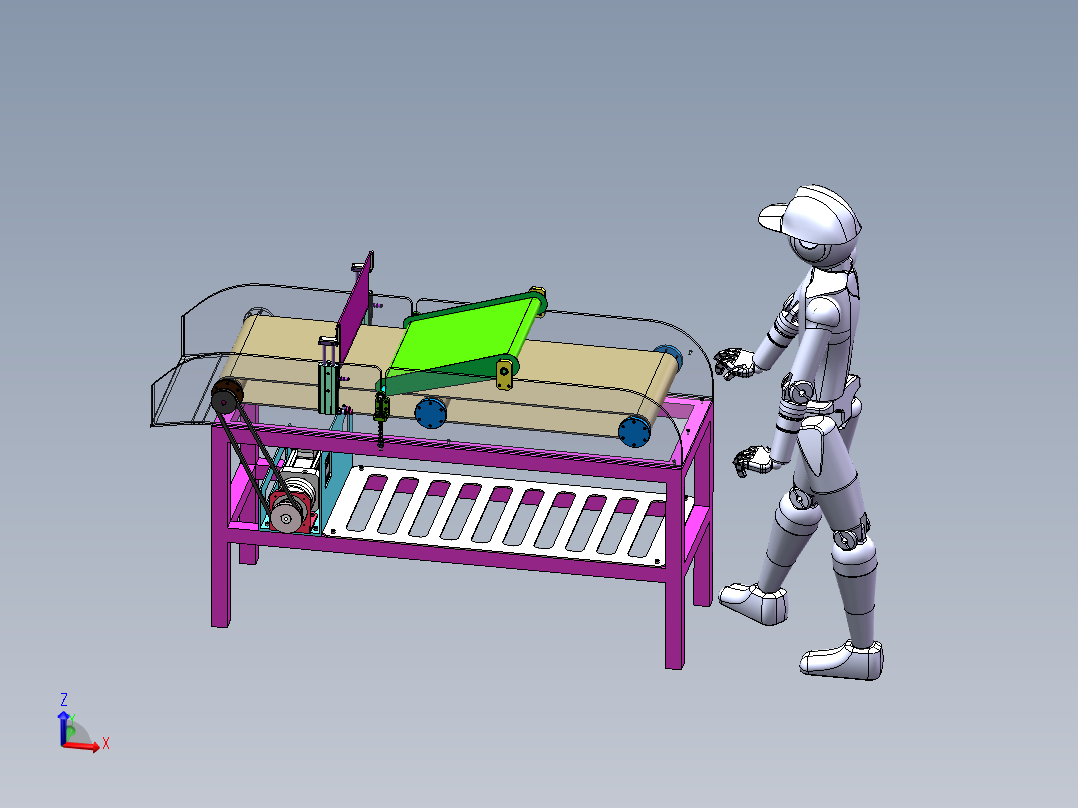 家用小型切菜机设计(1米5长)0427