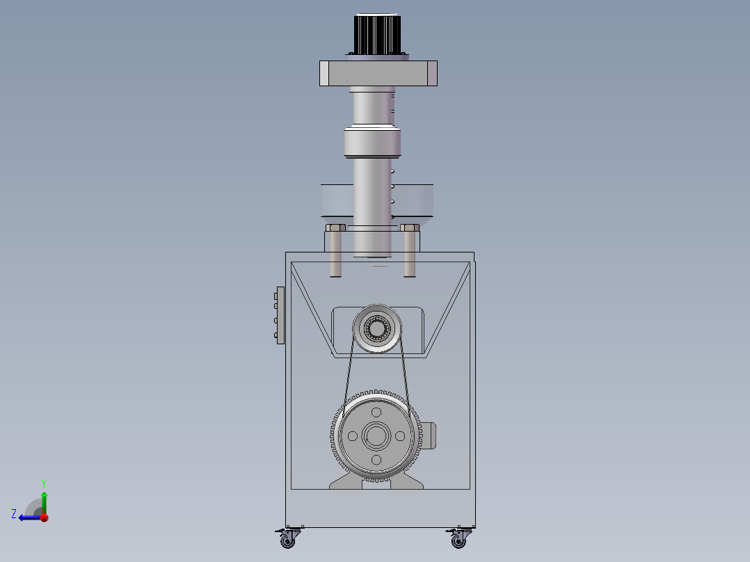 灌肠机设计SW三维图==1435835==150右视图