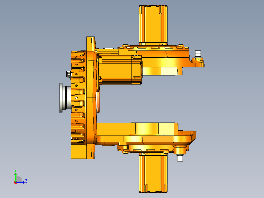 ABB全系列机器人3-3D模型 (114)左视图