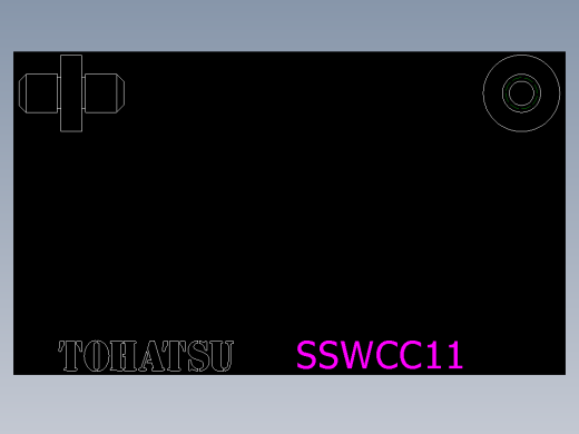 彈簧用華司SSWCC-2D多系列多零件图纸模型