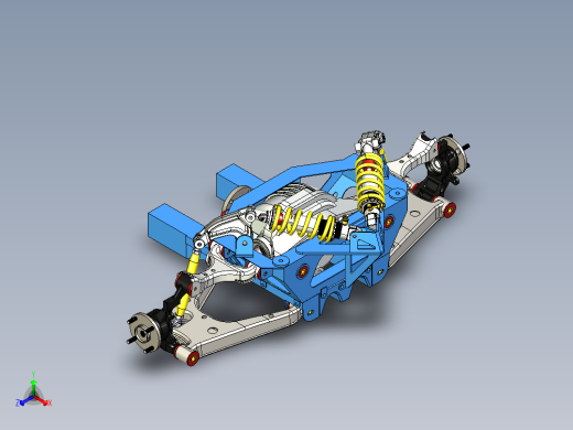 小型跑车悬臂悬架