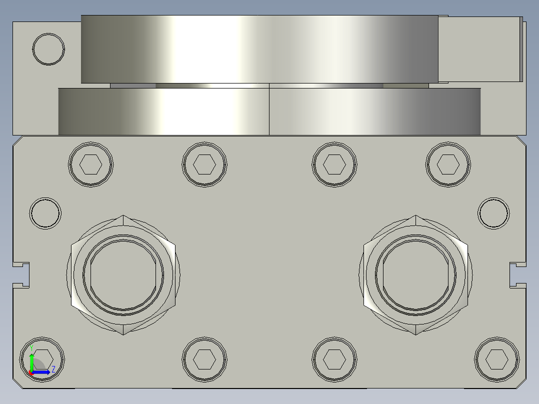旋转气爪PRC50ST-180左视图