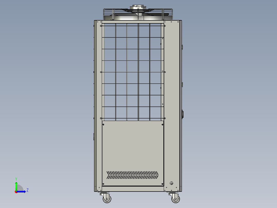 8P东旭工业油冷机20000kcal左视图
