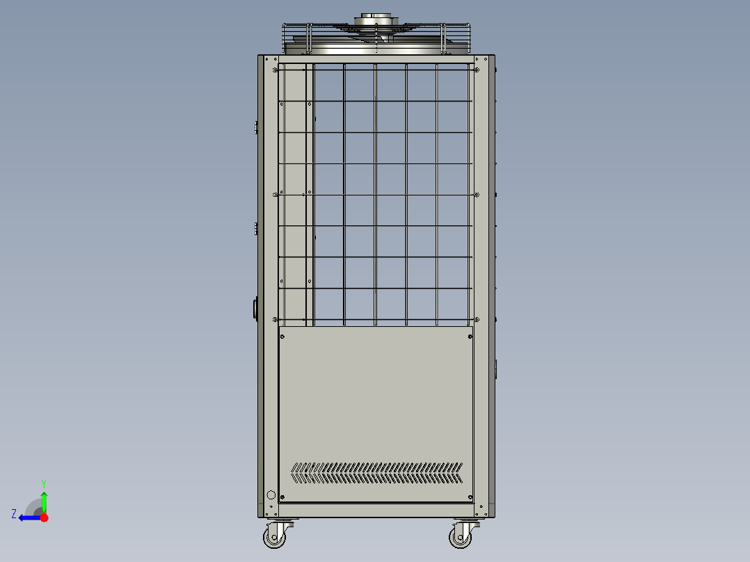 8P东旭工业油冷机20000kcal右视图