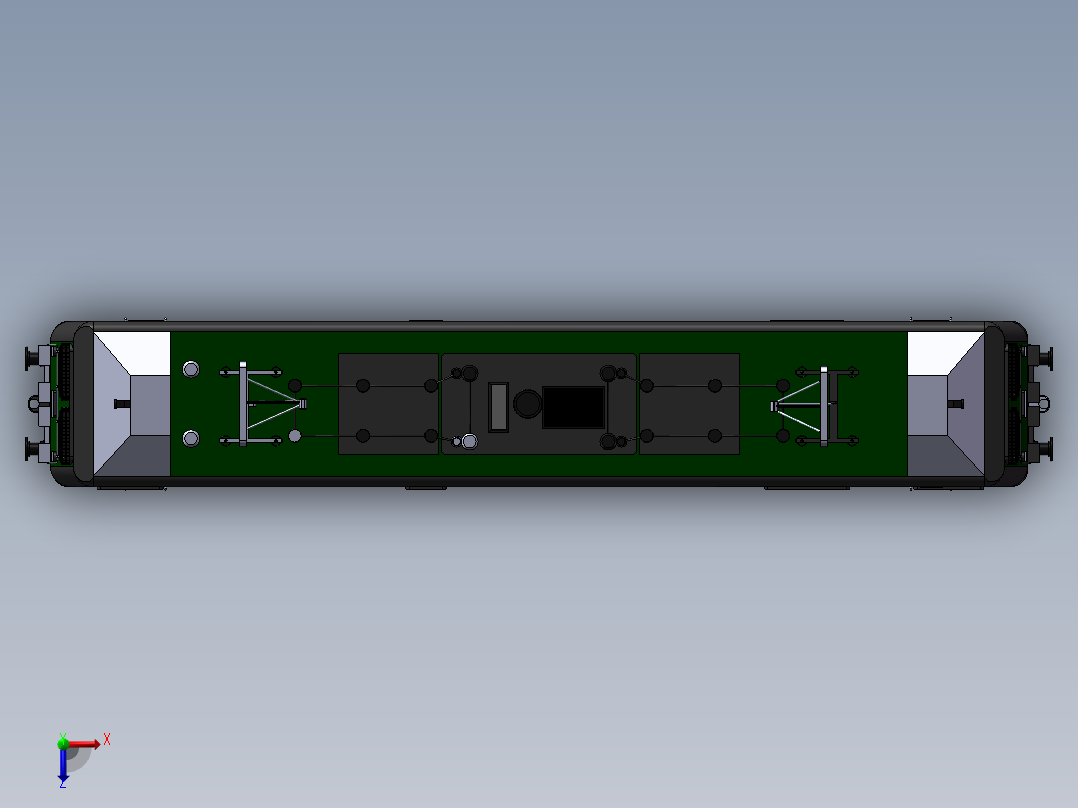 WAG-9印度铁路机车俯视图