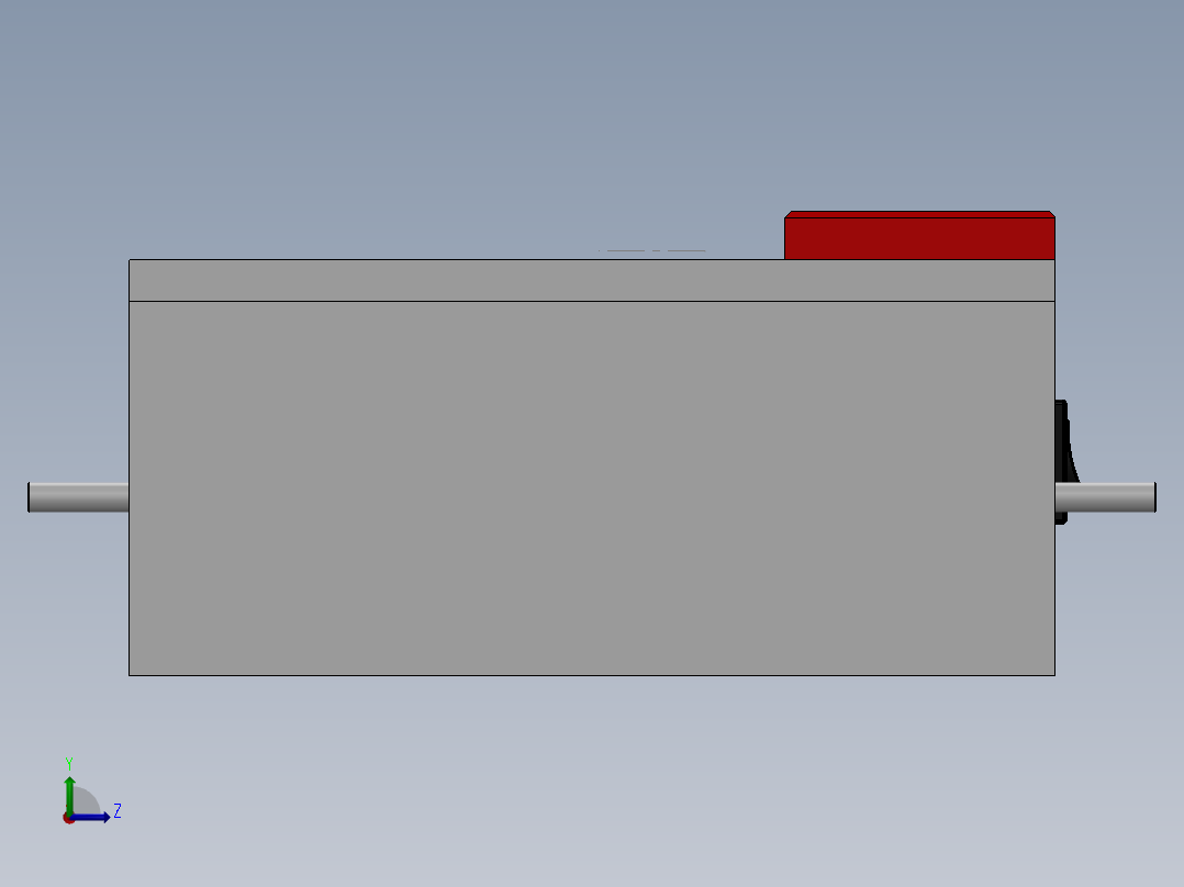 AGV小车、AGV(111)左视图