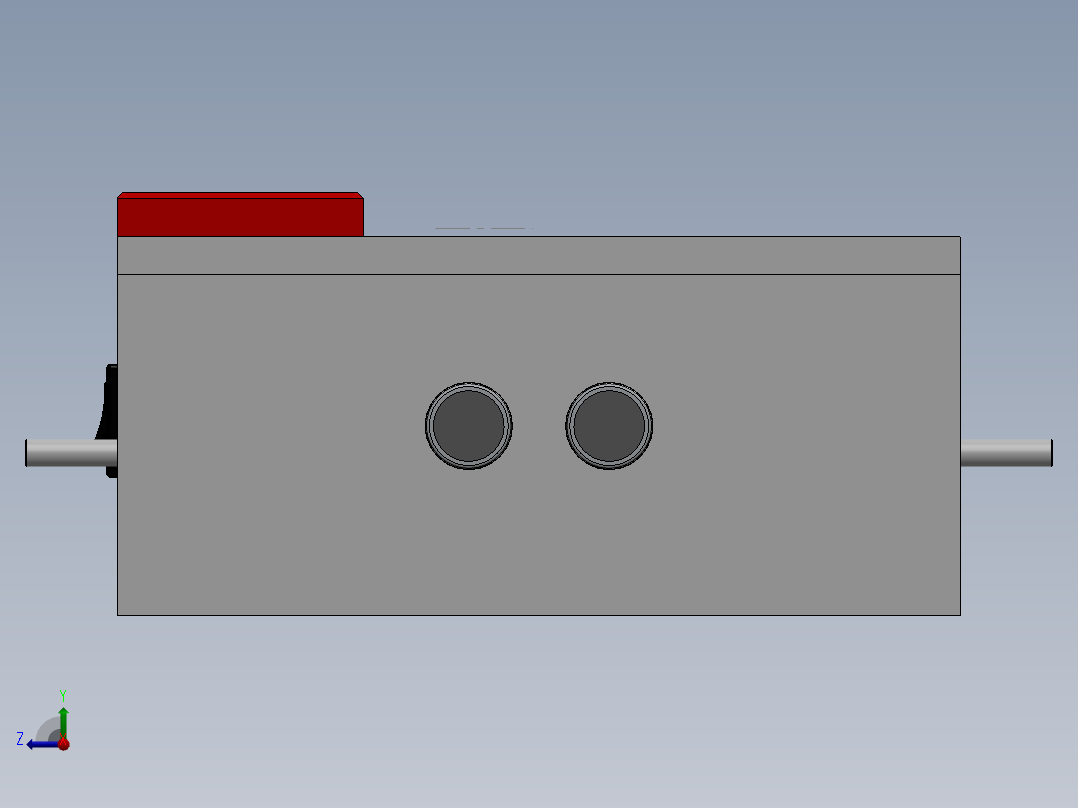 AGV小车、AGV(111)右视图