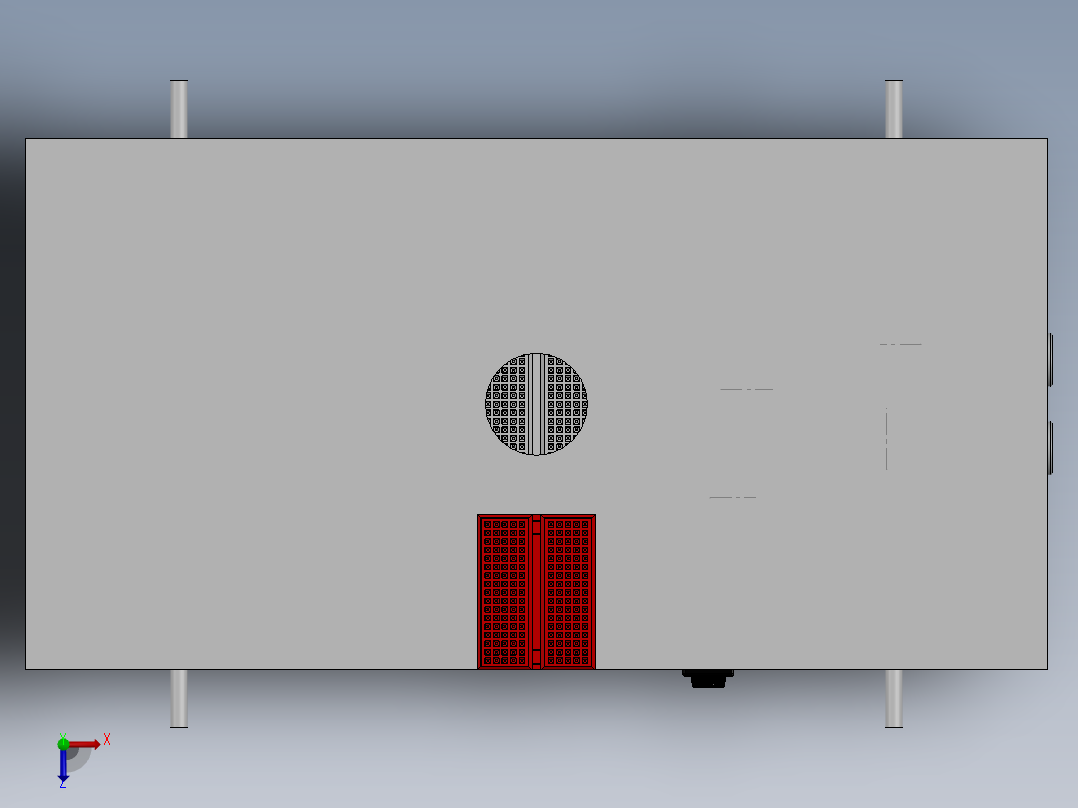 AGV小车、AGV(111)俯视图