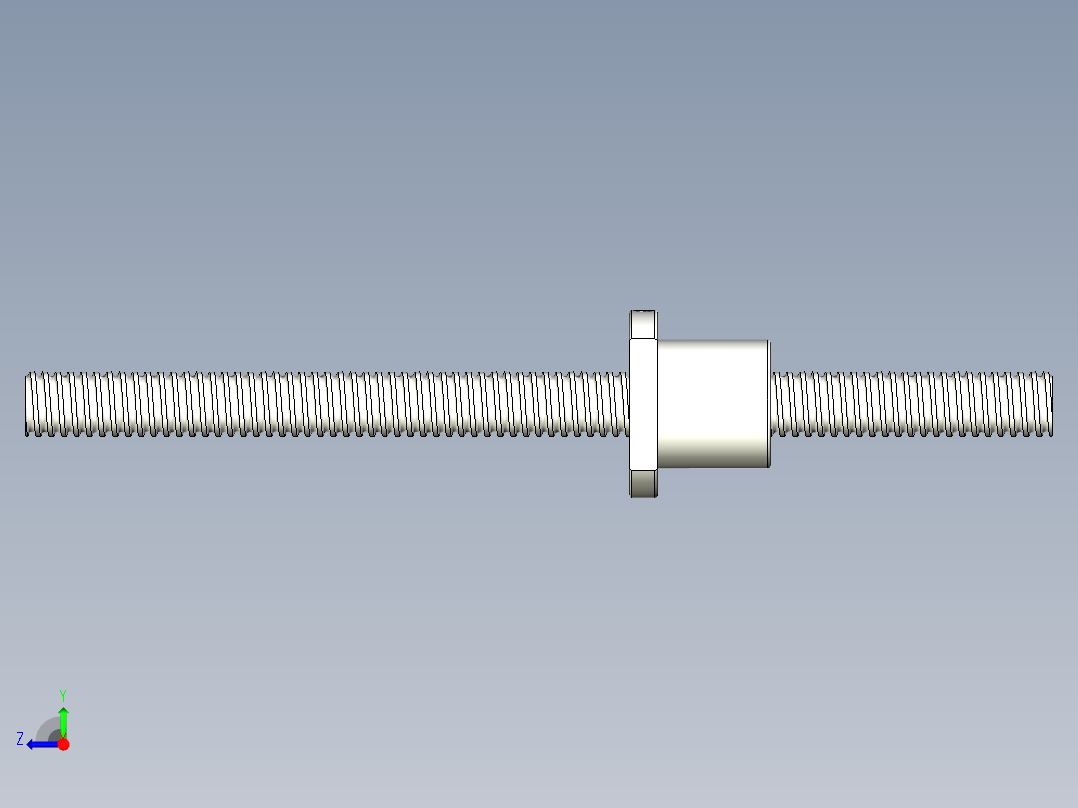SFV滚珠丝杆右视图