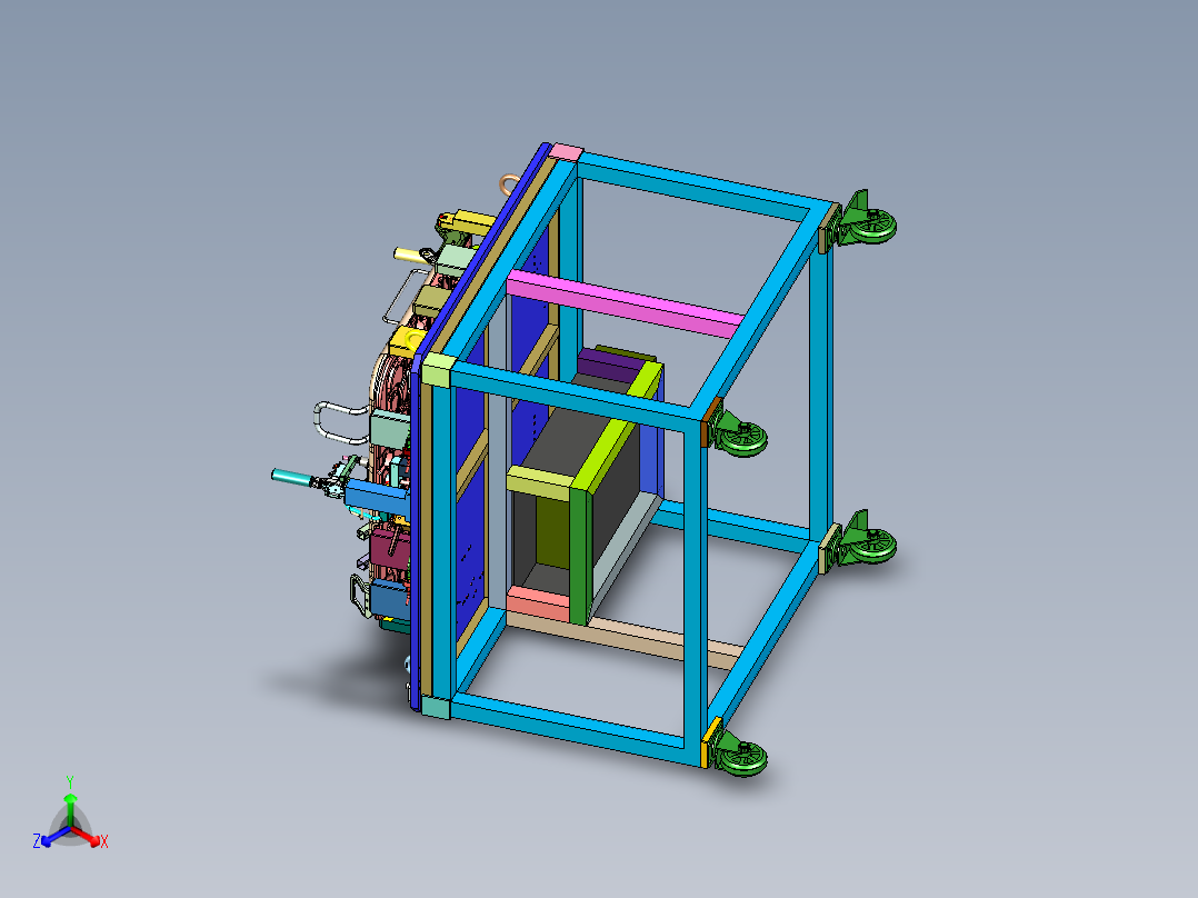 60%靠背总成检具