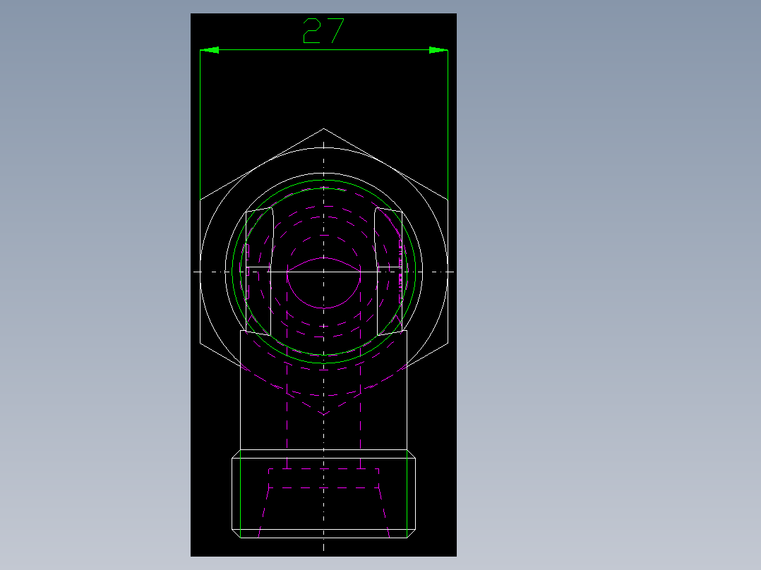PARKER管接头EO Bulkhead elbow WSV12SOMDCF(16)_left