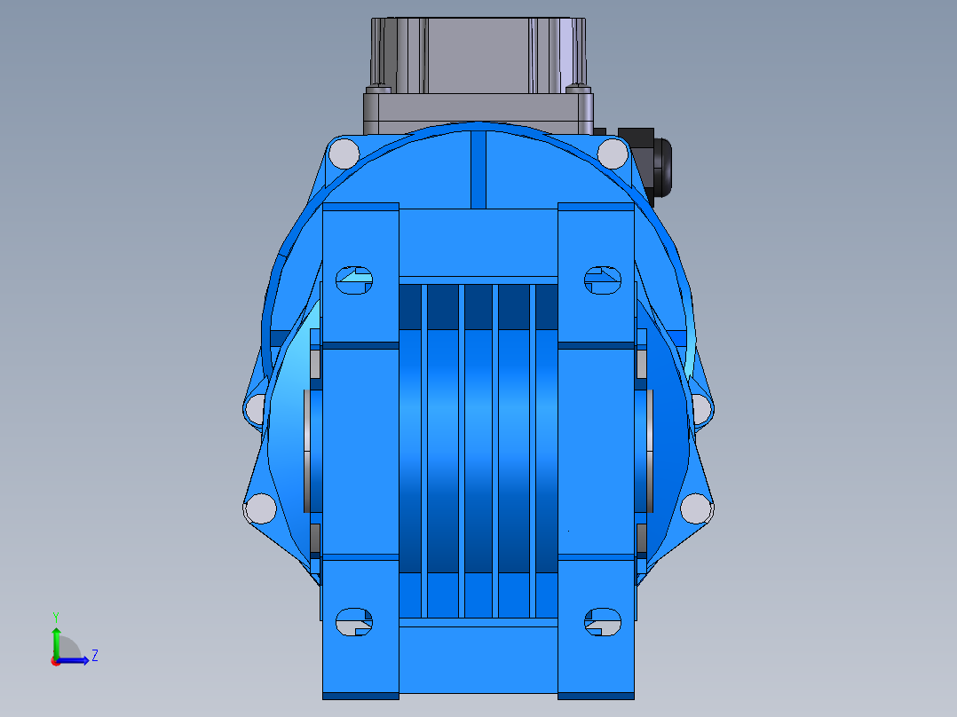 减速电机5左视图