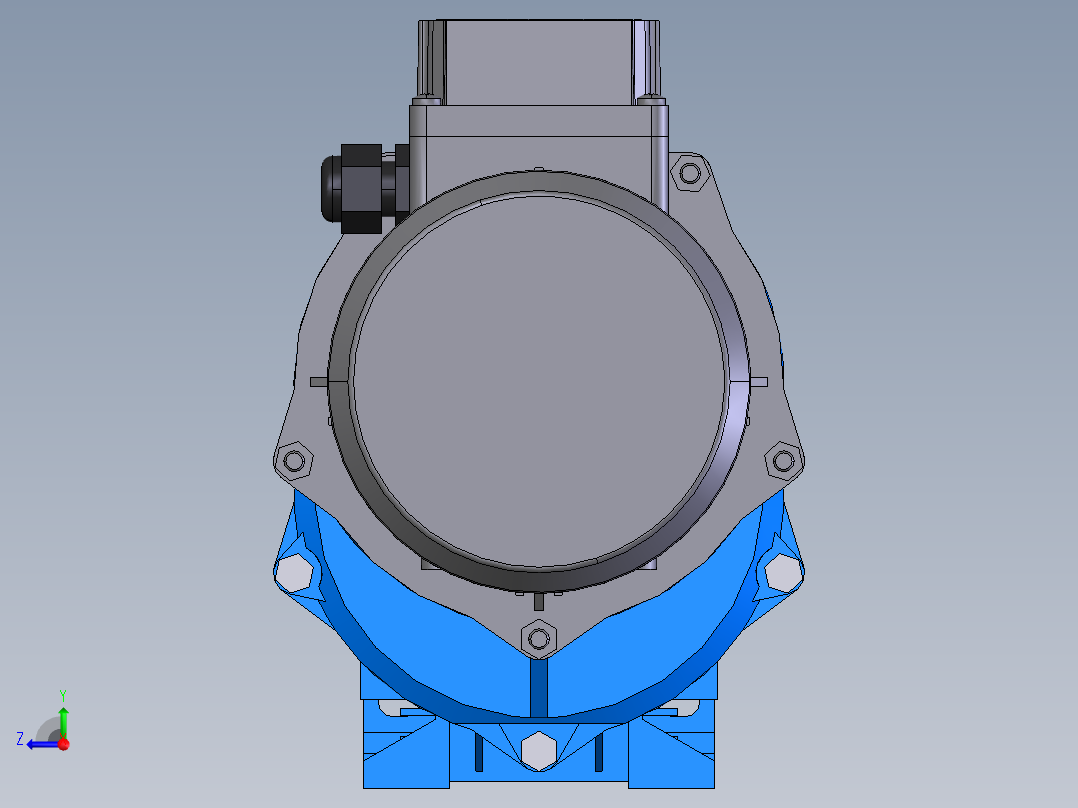 减速电机5右视图