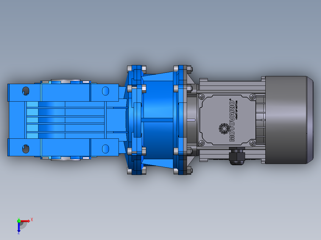 减速电机5俯视图