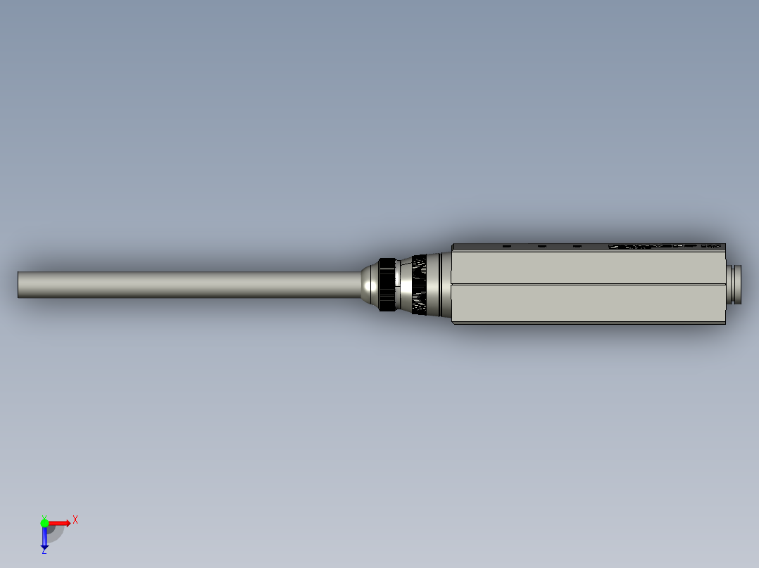 400065628小型喷嘴式静电消除器动力飞扬PZ-103x5俯视图
